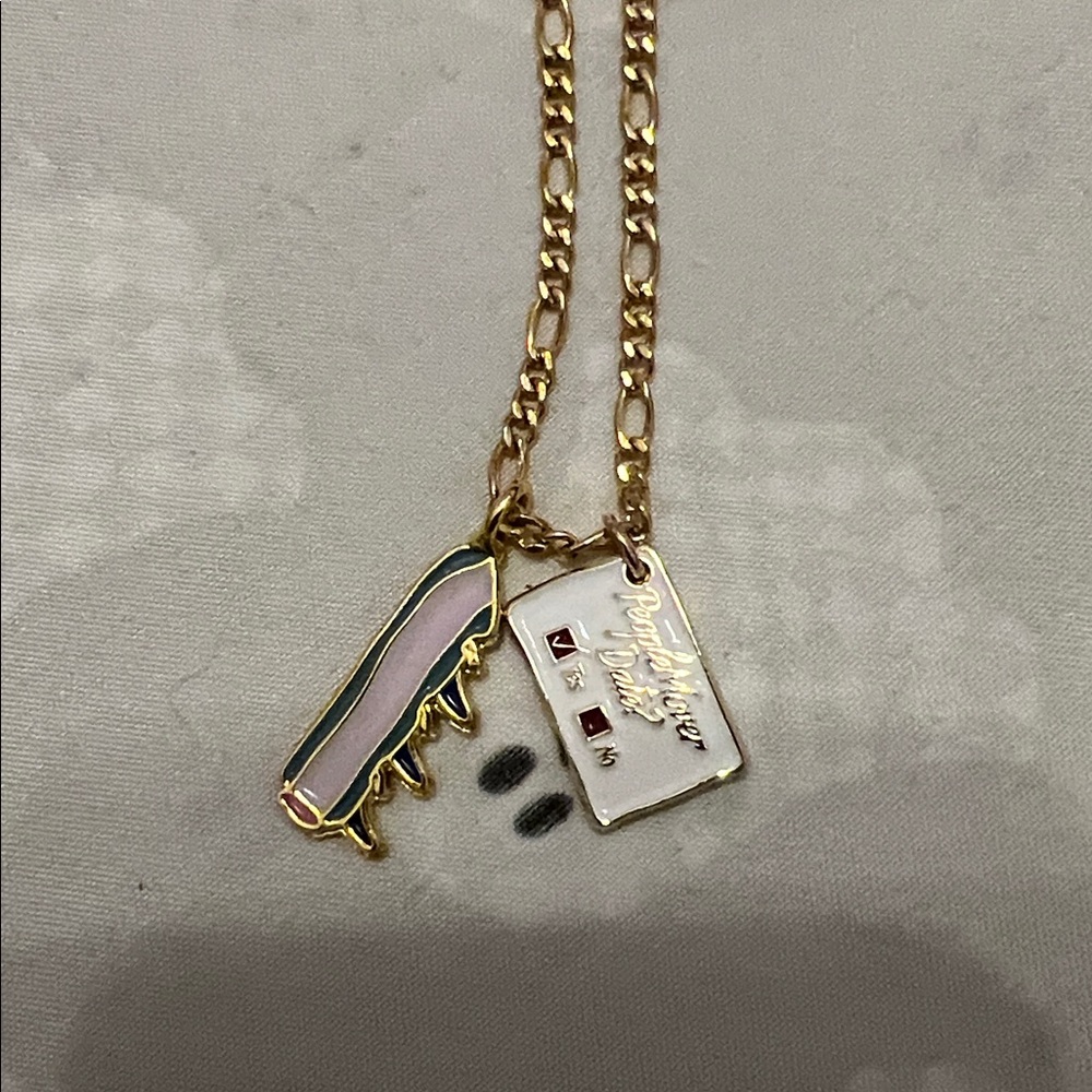 Gold People Mover Necklace